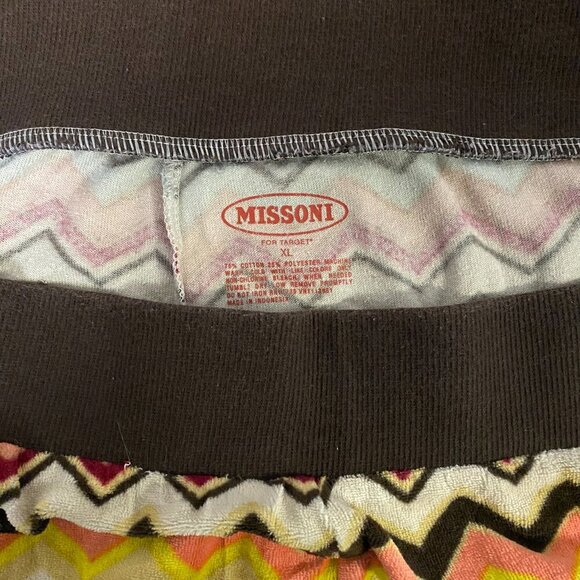 Missoni X Target Velour Chevron Shorts, XL - Picture 4 of 5